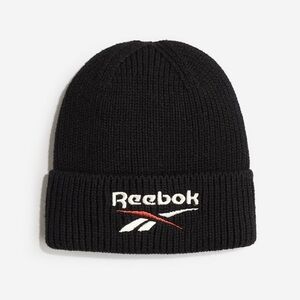 H&M X REEBOK Embroidered-detail beanie - Black / 6-12 months